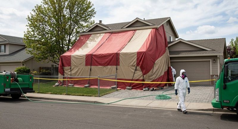 Termite Tenting in Ann Arbor, MI